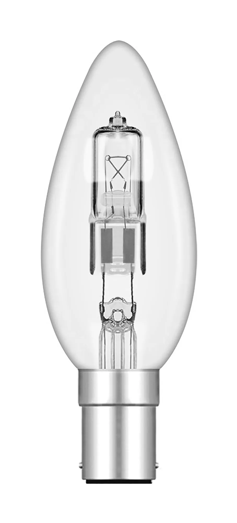 174015060  Halogen Trend Candle B15 Clear 60W 3000K